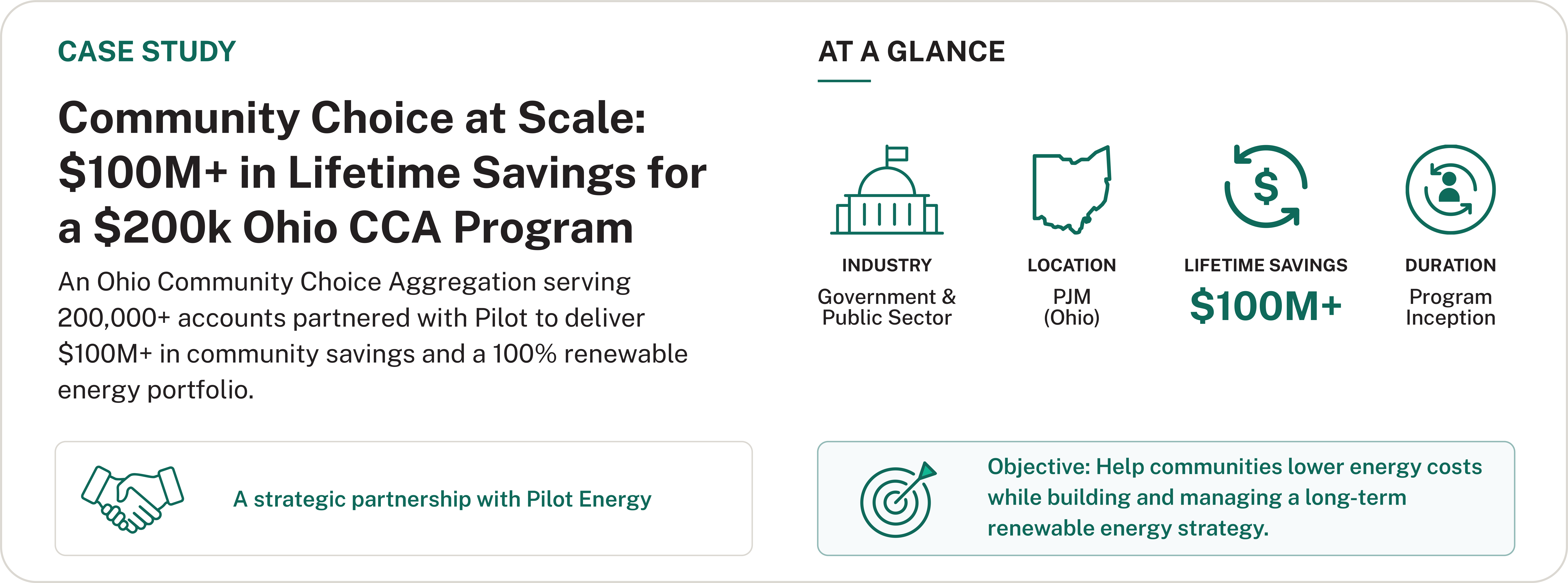 Case study — Government sector